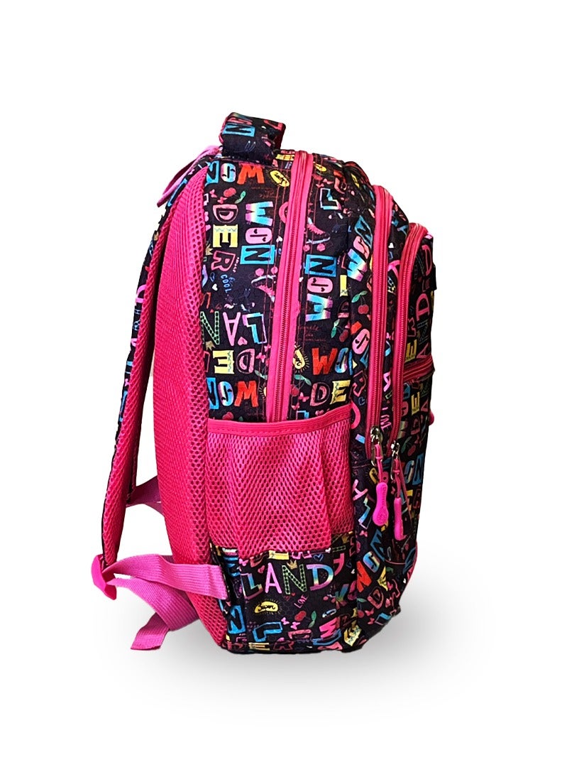 nuzki Nuzki Kids School Bag 3 Pcs/Set - Ultimate Student Backpack, Schoolbag, Pencil Case, and Lunch Bag Combo for Trendy Students - Image 4