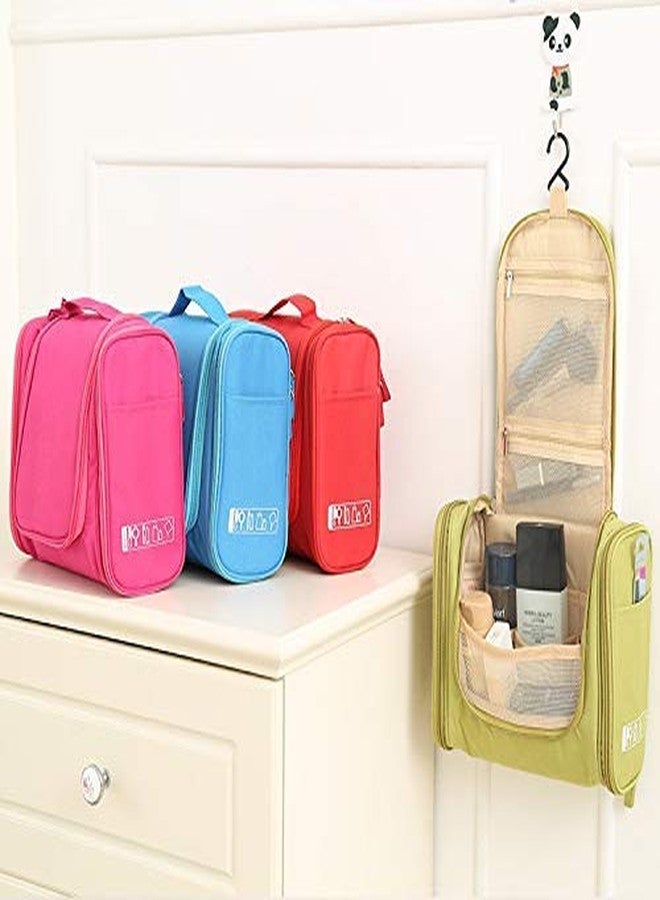 MOSHTU Cosmetic Bag Make Up Organizer Bag Waterproof Toiletry Bag with Drawstrings - Image 2