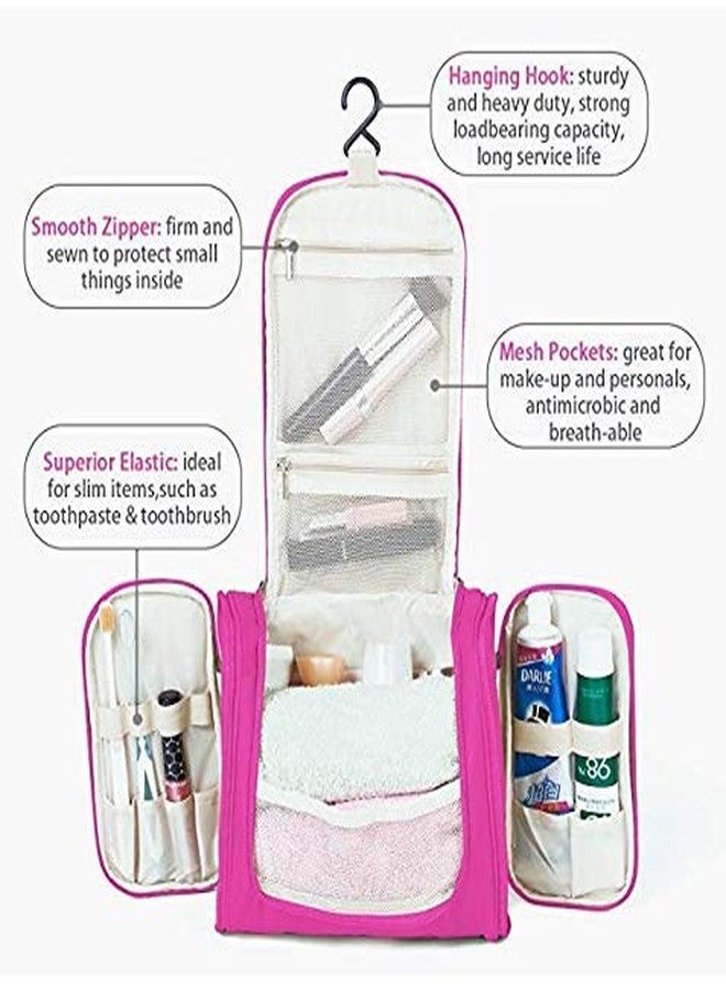 MOSHTU Cosmetic Bag Make Up Organizer Bag Waterproof Toiletry Bag with Drawstrings - Image 3