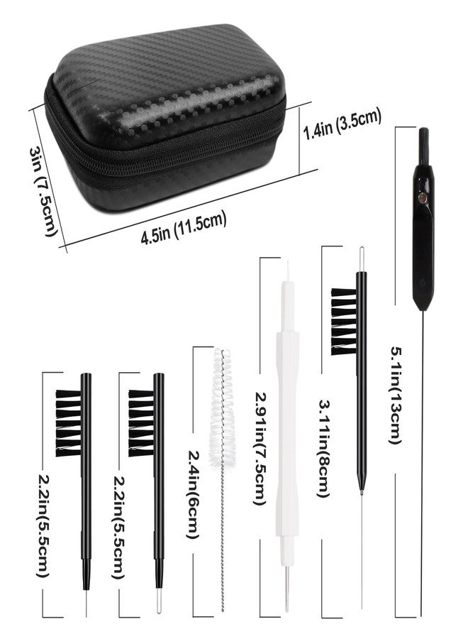 Phirunty Phitunry 52-Piece Hearing Aid Cleaning Kit Accessories Portable Hearing Aid Case Pocket Size with Cleaning Brush Tools, Dry Capsules, Audio Wipes, Deer Velvet cloth and Hearing Aid Travel Case（Medium） - Image 2