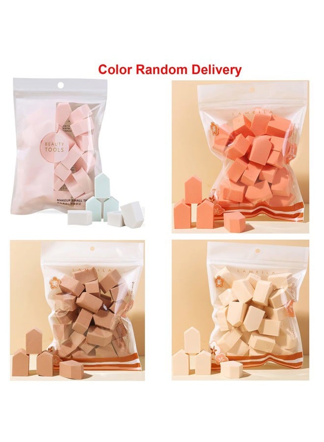 Aturmon 25 PCS Makeup Blenders Sponges Set, Use for Dry and Wet, Perfect for Full Face Curve Blending, Cream, Liquid, Powder Foundation Cosmetics, Latex Free & Soft & Flexible, Pentagon - Image 2