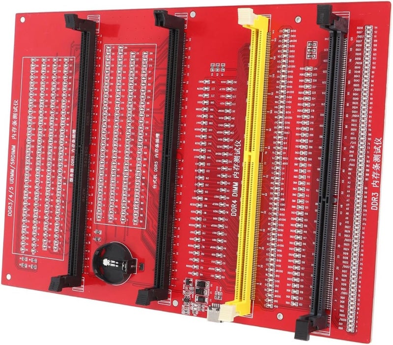 كارت تشخيص وتحليل تخزين RAM من Keenso، شحن سريع لـ DDDR3 DDR4 DDR5UMD DDR5RDIMM مع مؤشر لاختبار الأجهزة - Image 2