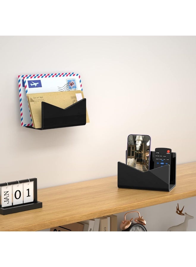 TPGP Acrylic Mail Holder, Envelope Holder For Desk Countertop Letter Holder For Home Office School - Image 5