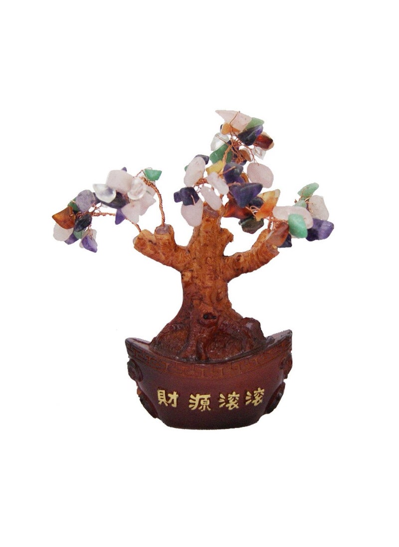 Divya Mantra Divya Mantra Feng Shui Crystal Gem Stone Tree 