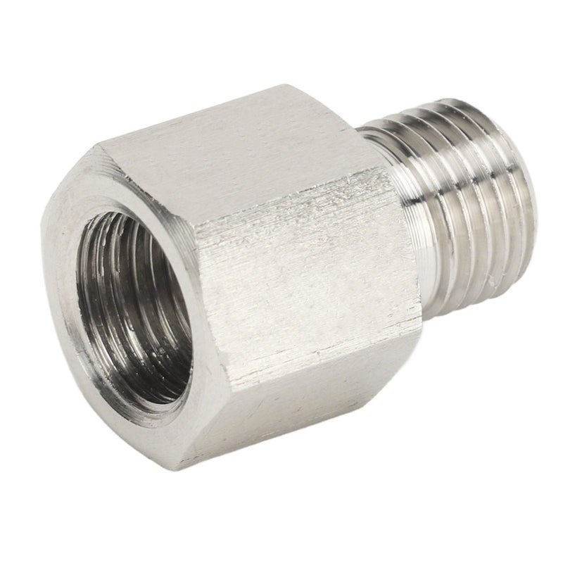 Stainless Steel 1 8in NPT Female to M10x1 0 Male Automotive Oil Pressure Gauge Sender Adapter - Image 5