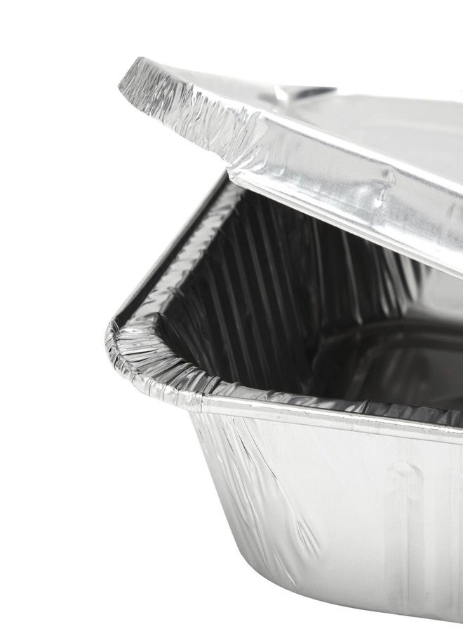 Juvale Aluminum Pans with Lids - 9x13 in, Silver, 20-Pack - Disposable Aluminum Pans, Foil Trays & Catering Trays for Baking & Roasting - Image 5
