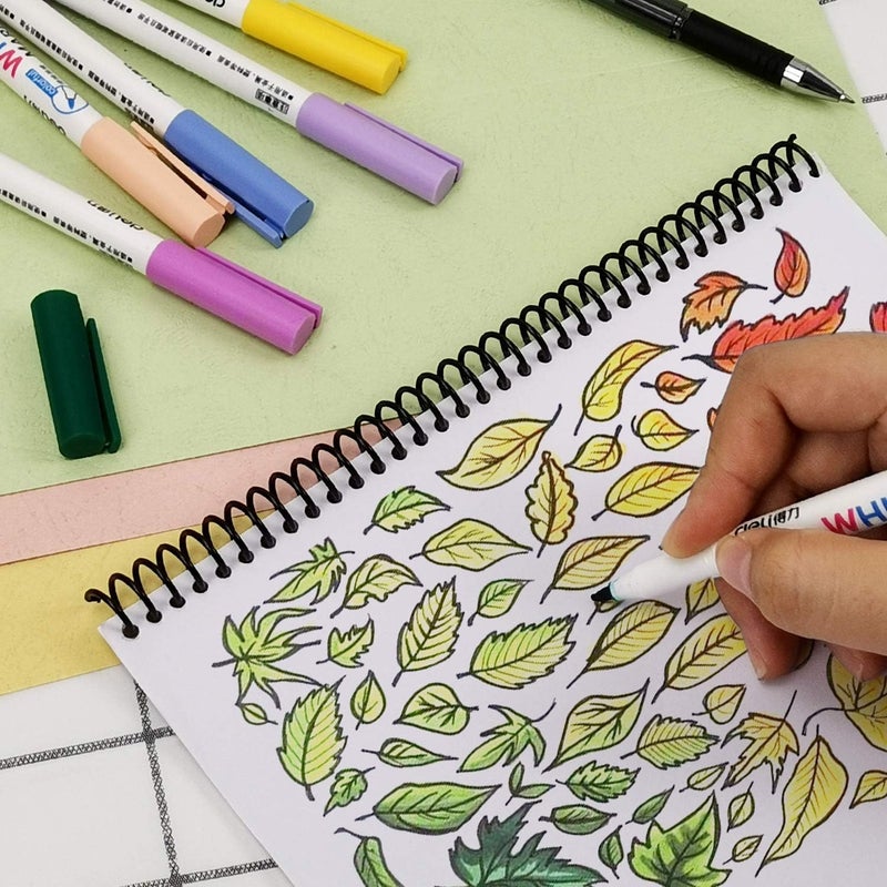 RAYSON 1-1/8" Plastic Spiral Binding Coil, 240 Sheets Capacity, 4:1 Pitch 28.6mm Black Coil Binding Spines for Business and Educational Purposes, 50 Pack - Image 3