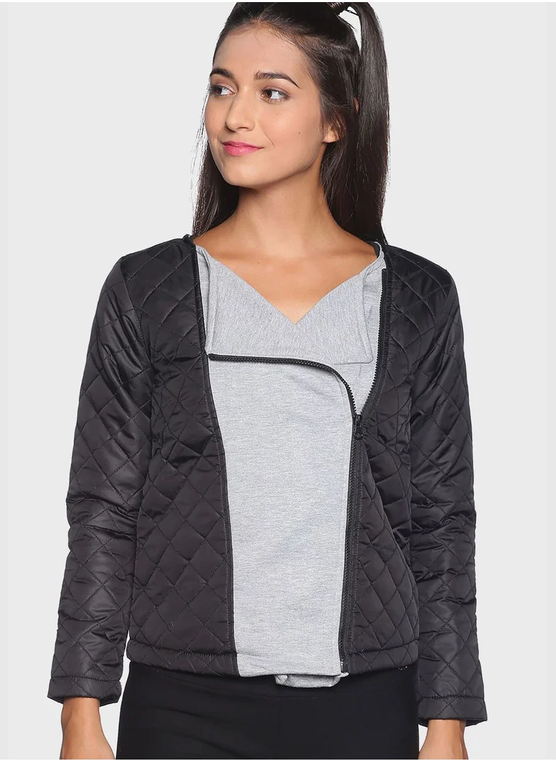 Campus Sutra Quilted Jacket