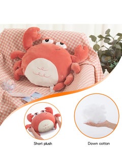 SYOSI Stuffed Crab Plush Toy, Crab Stuffed Animal Plush Pillow, Kids Ocean Crab Pillow Crab Toys for Kids, Crab Plushie Crab for Home Decor, Orange Crab Toy Gifts Stuffed Animals (16 Inch)  - Image 4