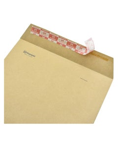 Hispapel Envelopes A4 Auto Seal Brown Color 12 x 25.4 cm (Pack of 50) (Brown)  - Image 2