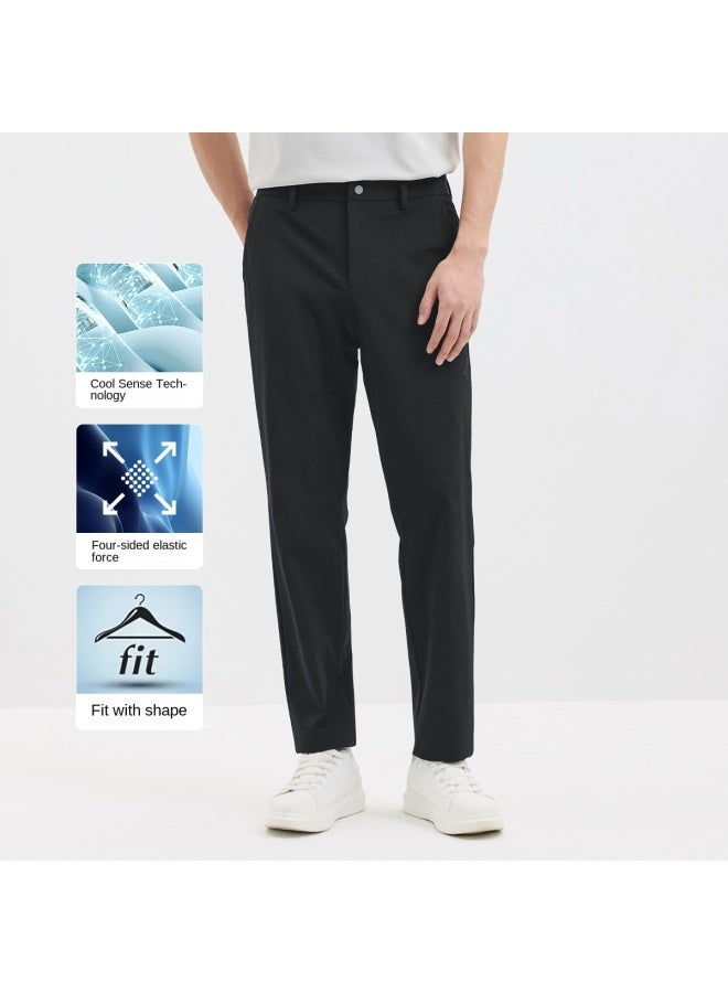 Septwolves Cool & Breathable】summer Business Casual Versatile Trousers With Uv Protection And Four-way Stretch Pants - Image 2