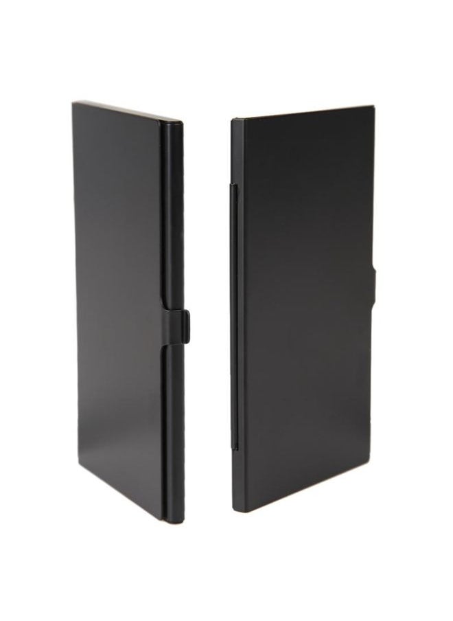 BURAQ 1SD+ 8TF  Aluminum Micro SD Cards Holder Pin Storage Box 9 solts for SD/ SIM/TF Memory Card(Black)  - Image 3
