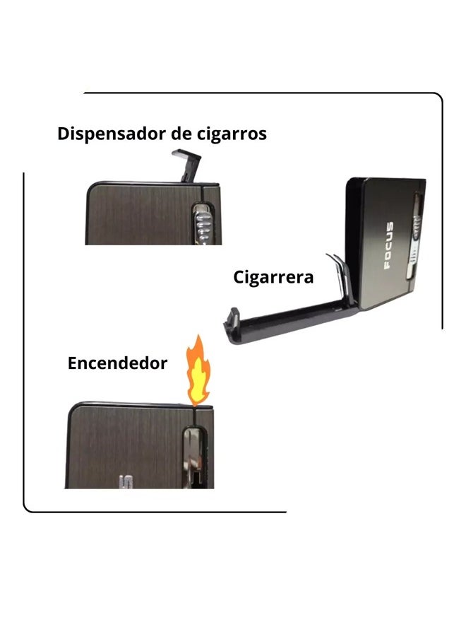 FOCUS Cigarette distribution storage box with lighter  - Image 1