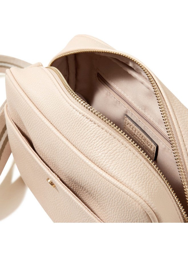 Accessorize London Women's Cream Camera Sling Bag| sling bag for woman latest |crossbody bag for women stylish |Shoulder/Crossbody Bag for Women with Adjustable Sling Srap - Image 3