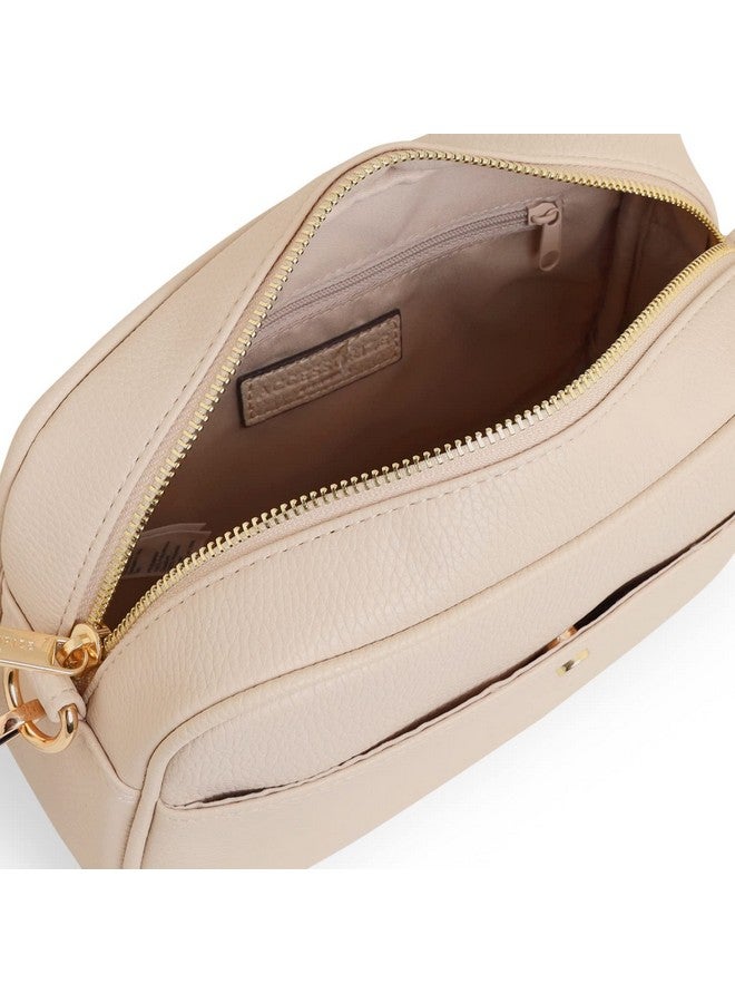 Accessorize London Women's Cream Camera Sling Bag| sling bag for woman latest |crossbody bag for women stylish |Shoulder/Crossbody Bag for Women with Adjustable Sling Srap - Image 4