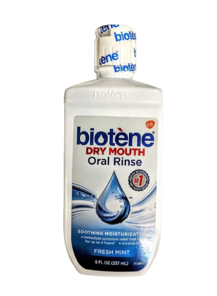 Biotene Dry Mouth Oral Rinse, Fresh Mint 8 oz (Pack of 2) - Image 3