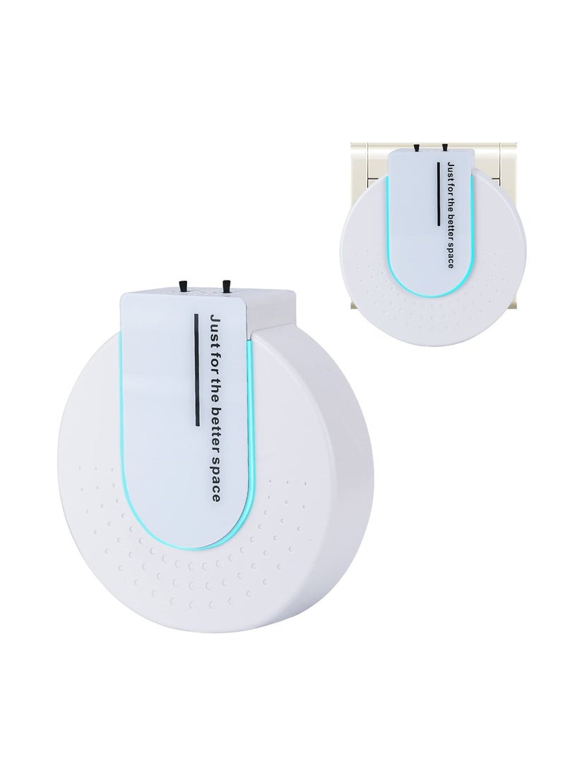 SYOSI Mini Home Plug-in Air Purifier, Portable Negative Ion Generator, Anion for Rooms With Odor and Smoke, Power Saving, Usually Used in Bedrooms, Pet Rooms, Toilets, Garages, Small Rooms - Image 1