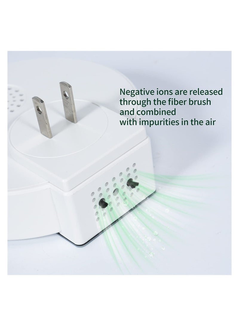 SYOSI Mini Home Plug-in Air Purifier, Portable Negative Ion Generator, Anion for Rooms With Odor and Smoke, Power Saving, Usually Used in Bedrooms, Pet Rooms, Toilets, Garages, Small Rooms - Image 4