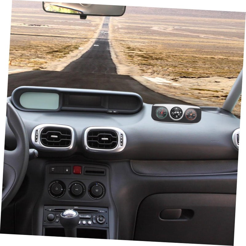 Multi Function Car Compass With Thermometer Hygrometer Dash Mount Navigation Tool - Image 4