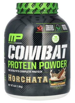 MusclePharm Combat Protein Powder Horchata 4 lb (1.8 kg) 