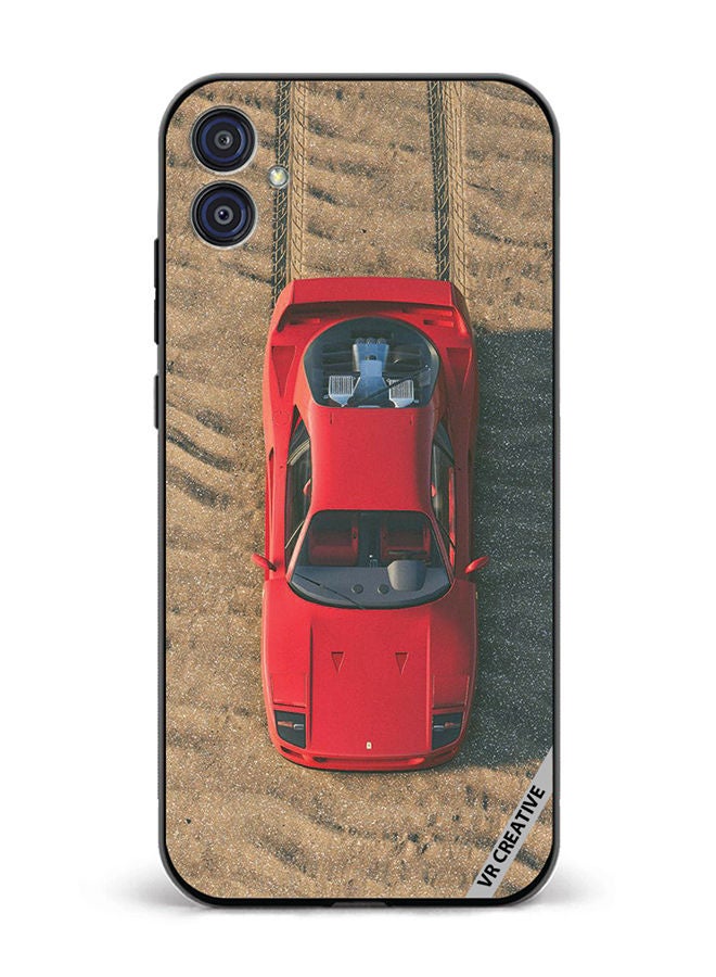 VR CREATIVE Protective Case Cover For Samsung Galaxy M04/F04 Ferrari Design Multicolour - Image 1