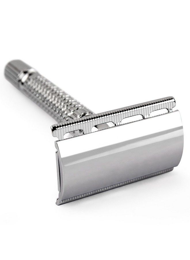 QSHAVE Men Or Women Short Handle Classic Double Edge Lighter Travel Safety Shaving Razor 1 Pc - Image 5