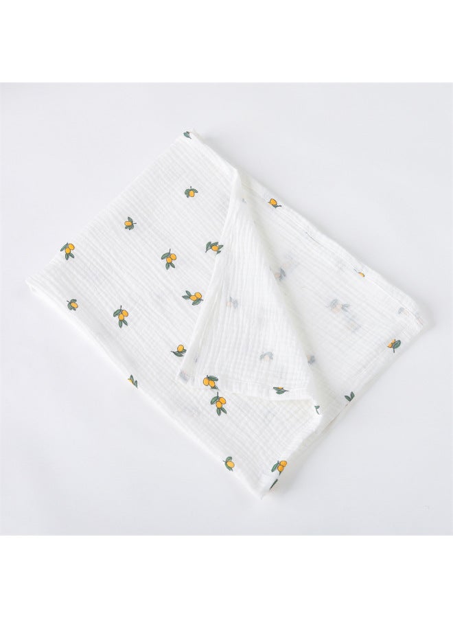 Baby Cotton Gauze Blanket Baby Photo Blanket Newborn Printed Bath Towel Bed Sheet Cover