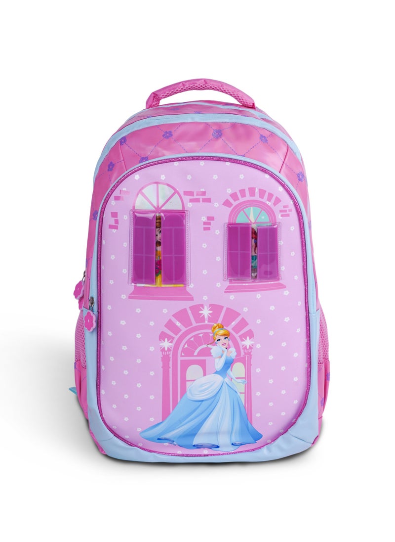 Disney - Disney Princess Love Princess Backpack 18 Inches - Image 1