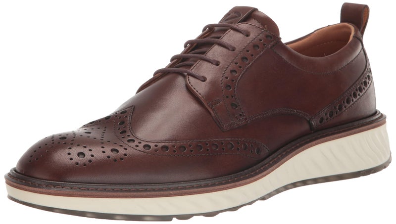 ECCO ST. 1 Hybrid Brogue, Cocoa Brown, 9-9.5 - Image 5