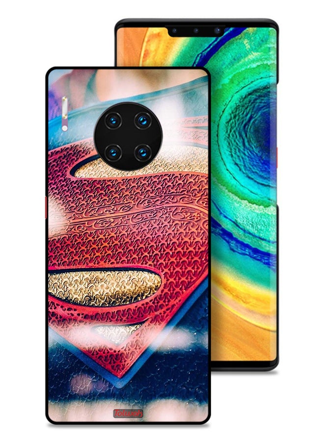 Tolwak Huawei Mate 30 Pro 4G Protective Case Cover Superman Logo - Image 1