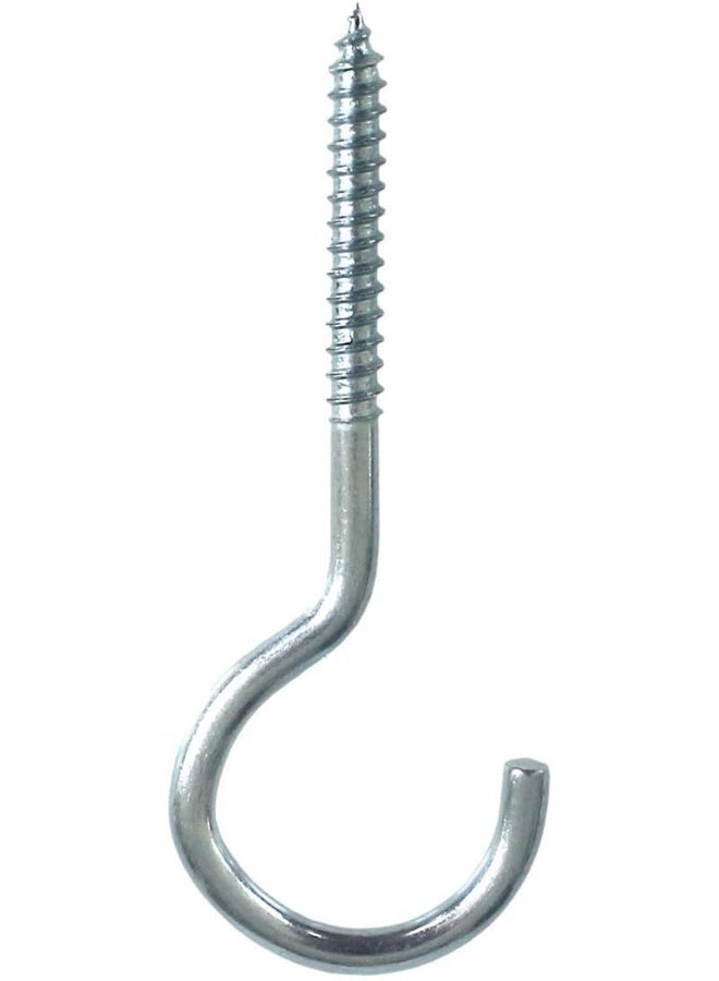 NJM Screw Hook Half Open 2 Inch Height with Thread to Hang or Hold 50 pieces - Image 2
