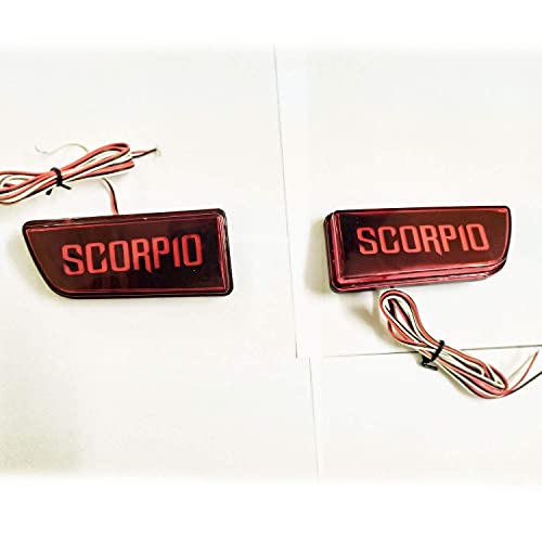 UBH ; Profession of Quality UBH Professional Quality Car LED Brake Reflector Light With Flowing Design for Back Bumper (Scorpio Type A) - Image 2