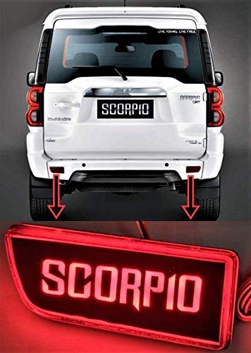 UBH ; Profession of Quality UBH Professional Quality Car LED Brake Reflector Light With Flowing Design for Back Bumper (Scorpio Type A) - Image 1
