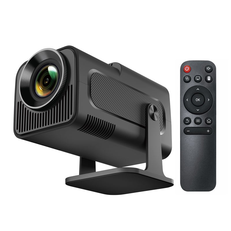 بروجيكتور HD HY320 متاح للمكاتب التجارية والمساكن، يدعم دقة 1080P وتقنية 4K الصلبة وAV1 - Image 1
