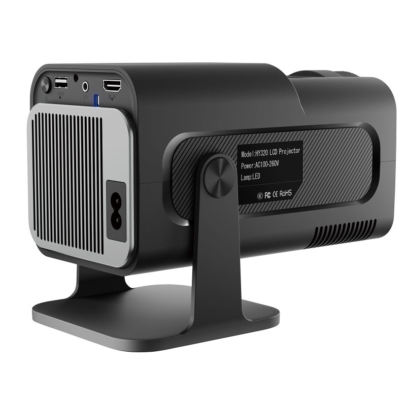 بروجيكتور HD HY320 متاح للمكاتب التجارية والمساكن، يدعم دقة 1080P وتقنية 4K الصلبة وAV1 - Image 3