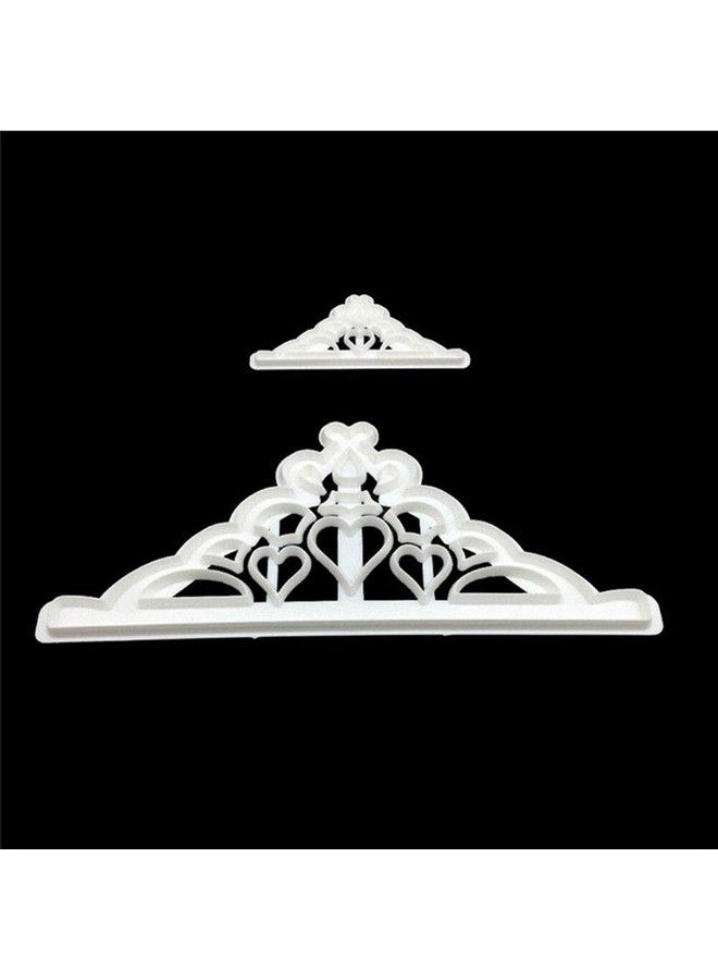 Wixine 2Pcs Crown Chocolate Mold Silicone Mold Fondant Pastry Baking Decor Tools - Image 5
