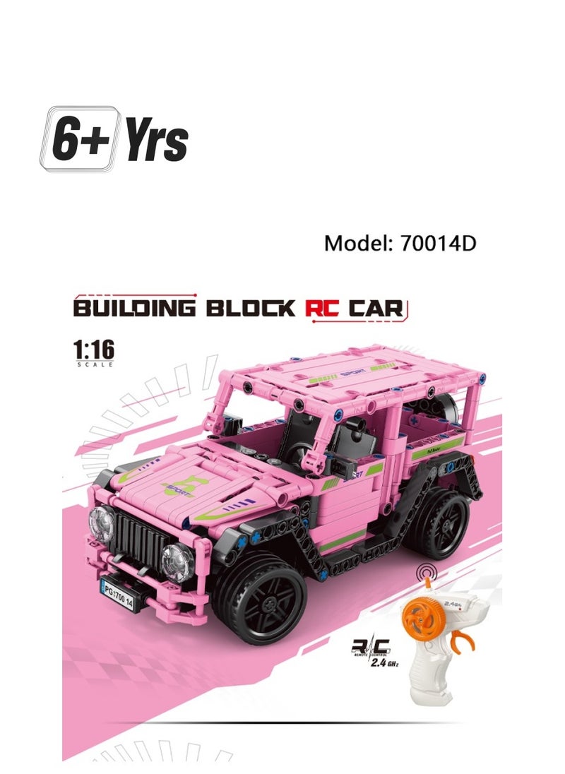 70014D Remote control car model Building Toy Set (434 Pieces) 6+ Years  - Image 1