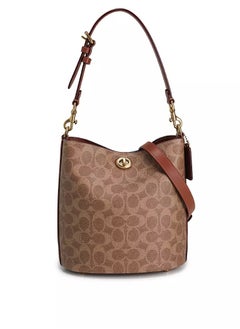 كوتش اوت ليت حقيبة دلو ناعمة من COACH Willow مقاس 19  - Image 1