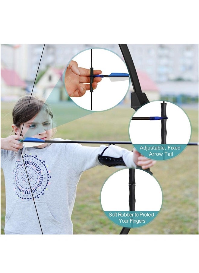 YelaJoy - Kids Bow and Arrow Set, Upgraded Youth Bow and Arrow, Kids and Beginner Bow Practice Bow, With 6 Arrows and Accessories For Outdoor Practice Bow and Arrow Set, Sports/Game (G-1) - Image 1