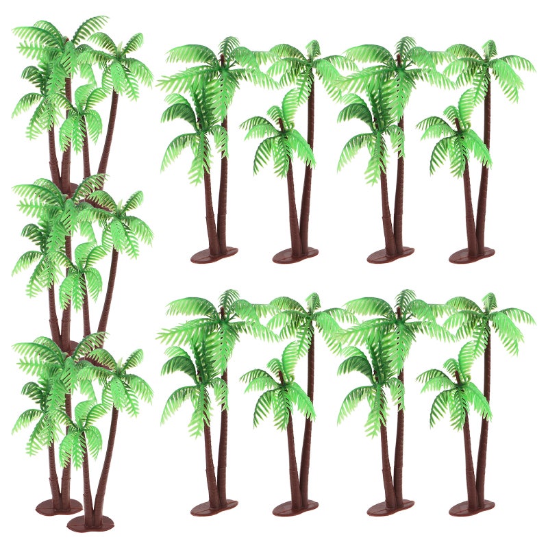 📦 20 شجرة نخيل صناعية واقعية لتراريوم وعرض المناظر الصغيرة - Image 3