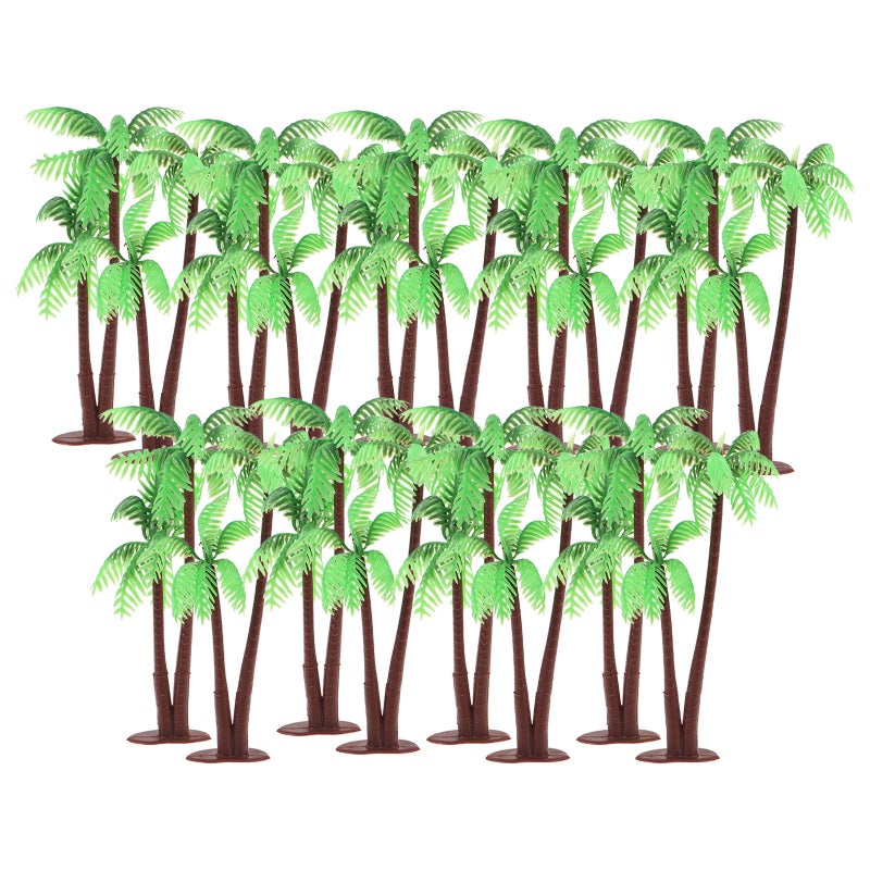 📦 20 شجرة نخيل صناعية واقعية لتراريوم وعرض المناظر الصغيرة - Image 4