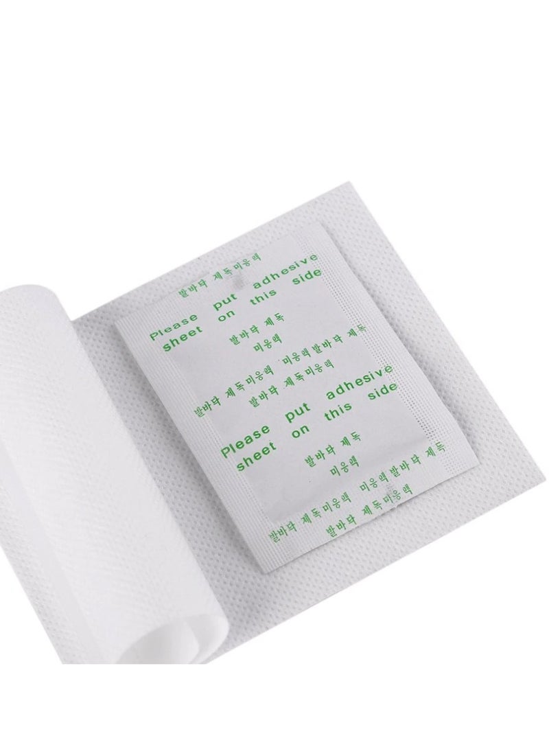 كينوكي Kinoki Detox Foot Patches Bamboo Wormwood Pads with Adhesive Foot Care Improve Sleep - Image 5