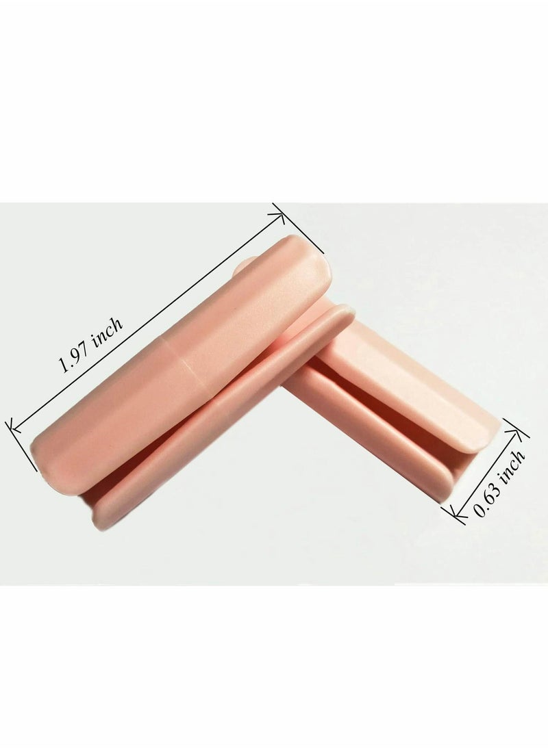 Excefore Bed Sheet Grippers Fasteners Bed Sheet Clips Keep Sheets Snug for Mattresses with Raised Edge,Keeping Sheets and Mattresses Snug 40 Pieces (Pink)  - Image 4