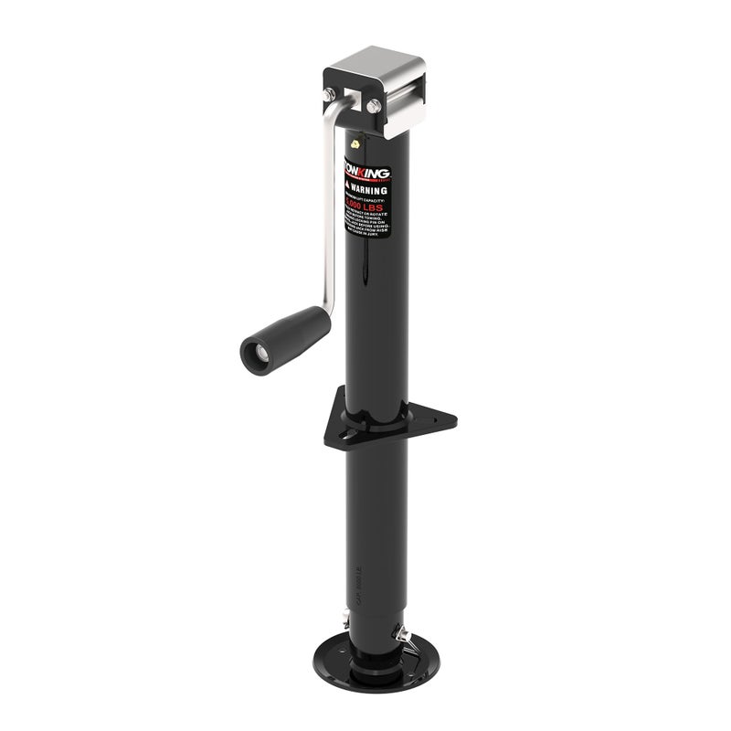 TOWKING 5000 lbs 15" Lift Side Wind A Frame Trailer Jack with Adjustable Drop Leg - Image 1