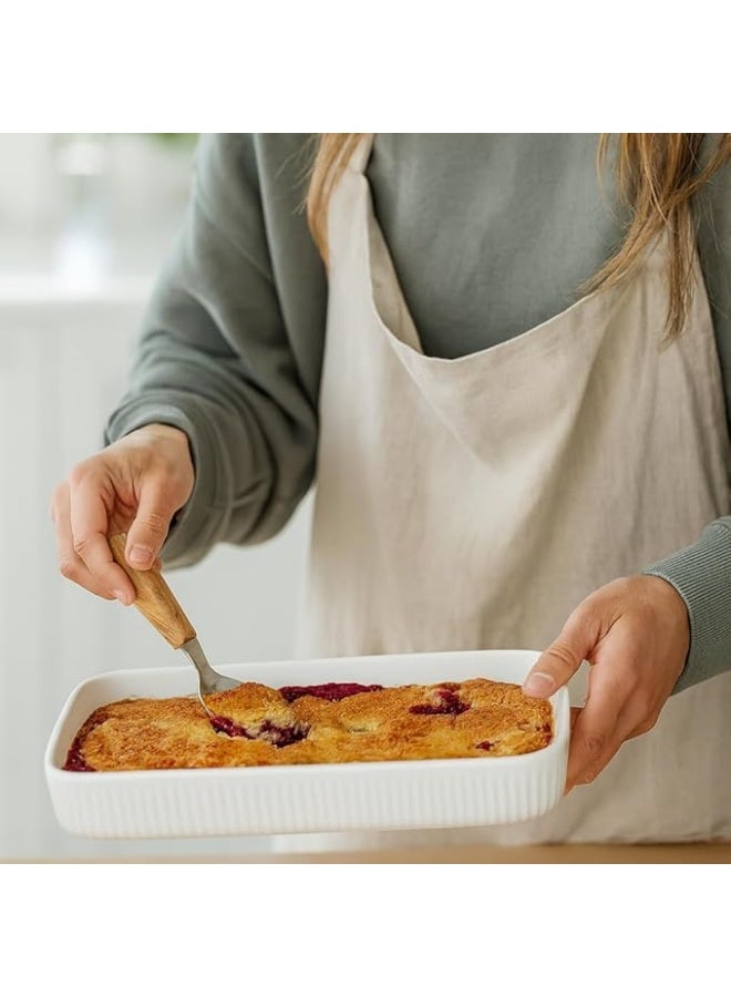 Eva Solo Serving Dish Nova - Elegant Porcelain Platter with Ribbed Finish - Matte Glaze, Durable & Dishwasher Safe - Perfect for Snacks, Starters & Sides (24x12 CM) - Image 4
