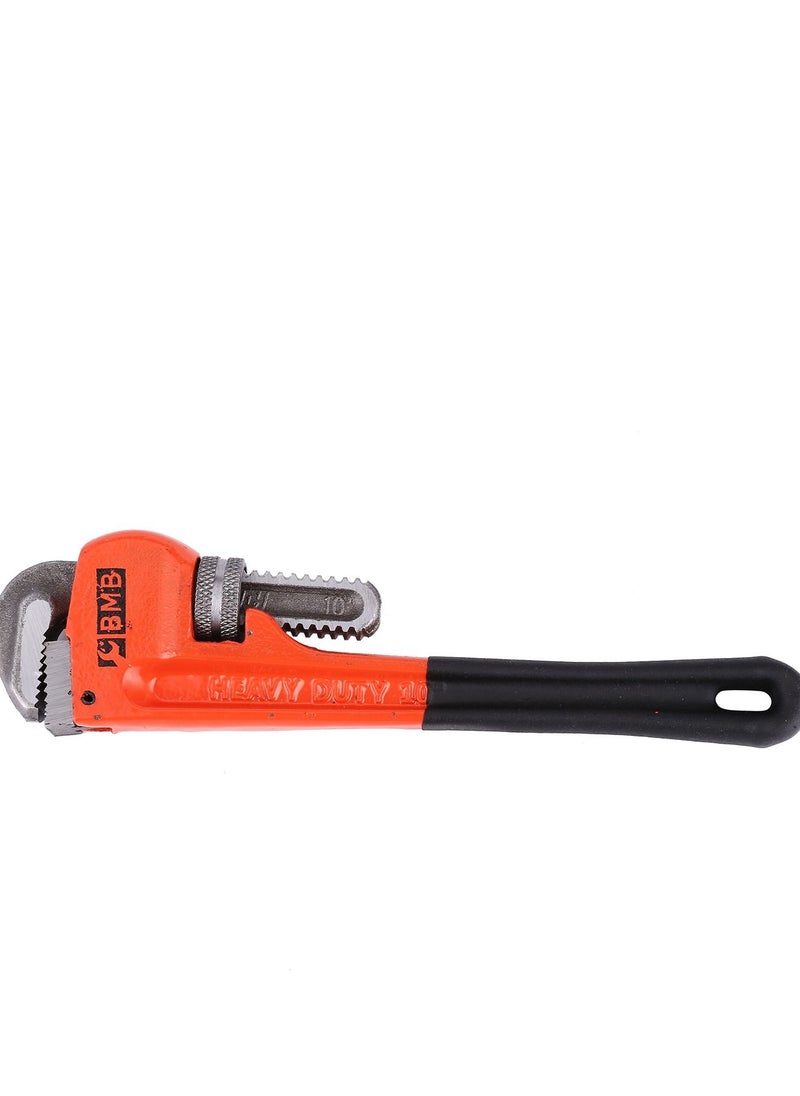 BMB tools - Pipe Wrench - 24inch - Heavy-Duty Adjustable Straight Wrench with Large Opening Capacity, Serrated Jaws, and Non-Slip Handle - Ideal for Plumbing, Pipe Fitting, Construction, and Repairs - Image 1