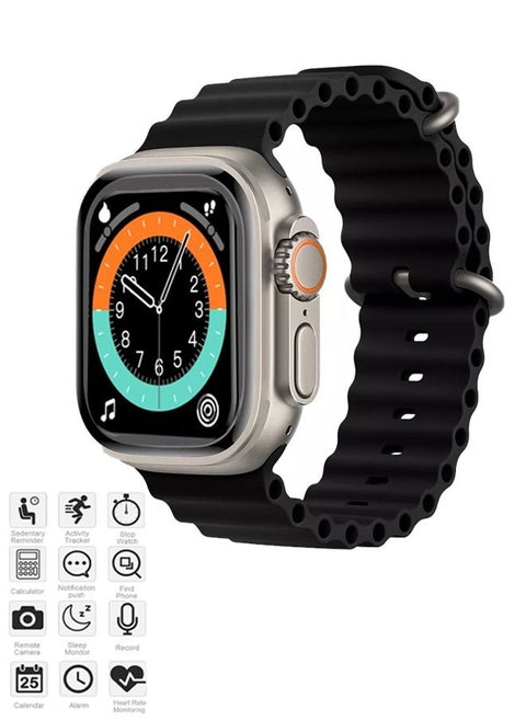 smart watch Ultra 49 mm GT8 With Health Fitness Tracker and Supports The Arabic Language