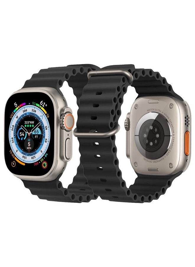 Black Tiger - smart watch Ultra 49 mm GT8 With Health Fitness Tracker and Supports The Arabic Language - Image 1