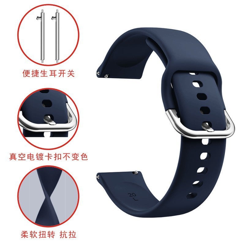 For Samsung Galaxy Active2 Silicone Strap Huawei Watchgt Strap 20Mm 22Mm - Image 3