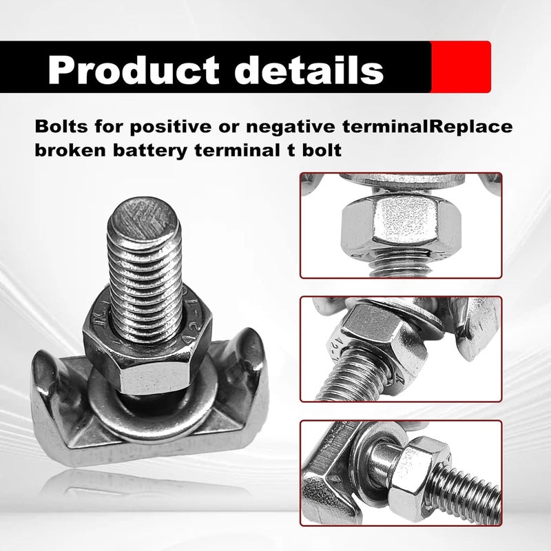 CmeRto مجموعة مسامير T-Bolt لبطارية CmeRto - Image 2